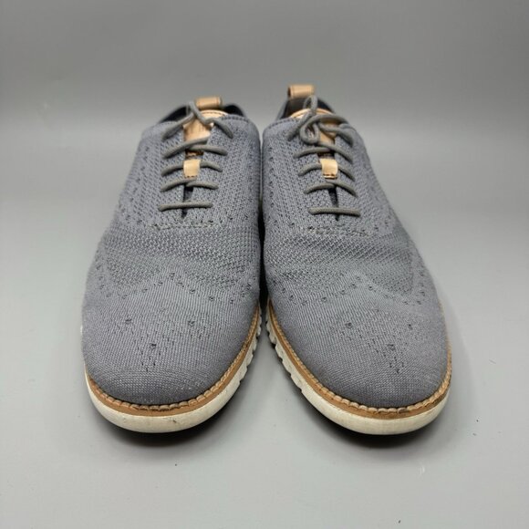 Cole Haan Zerogrand Stitchlite Mens Sz 10.5 Gray Knit Oxford Casual Sneaker main image 8